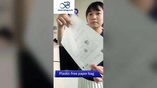Sacs en papier ciré Glassine avec logo personnalisé avec revêtement de cire résistant à l'eau - recyclables et 100 % biodégradables