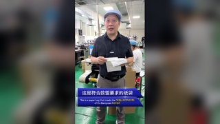 Plastic-free Paper Bag Bulk Wholesale Factory Direct Green Packaging Solution