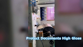 Utilisation thermique à haute brillance matérielle d'école de bureau de film de stratification de stratification