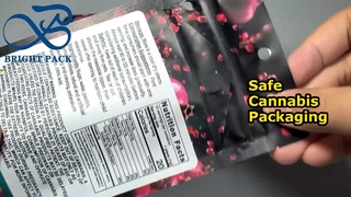 emballage de cannabis à l'épreuve des enfants
