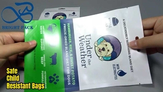 matériau d'emballage en sachet plastique