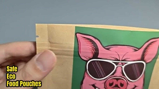 pochette en papier pour la nourriture