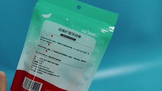 Sac à fermeture éclair pour fil dentaire, sanitaire refermable, en vrac pour les marques de soins bucco-dentaires