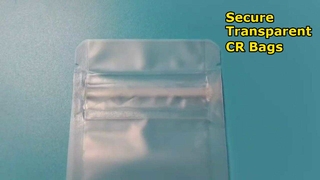 Fabricant chinois de sacs transparents à l'épreuve des enfants brevetés aux États-Unis