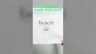 Sacs en papier glassine de scellage auto-adhésifs hautement transparents imprimés sur mesure pour Packagi écologique