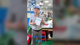 Sac en plastique avec fenêtre transparente, sac d'emballage visuel refermable durable