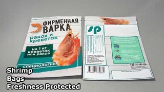 sac ziplock mylar en gros pour crevettes