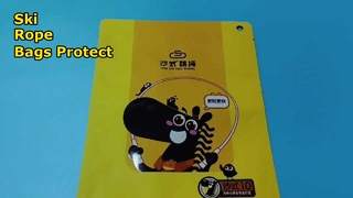 Sacs en aluminium-plastique durables pour le stockage des cordes à sauter et l'emballage en gros