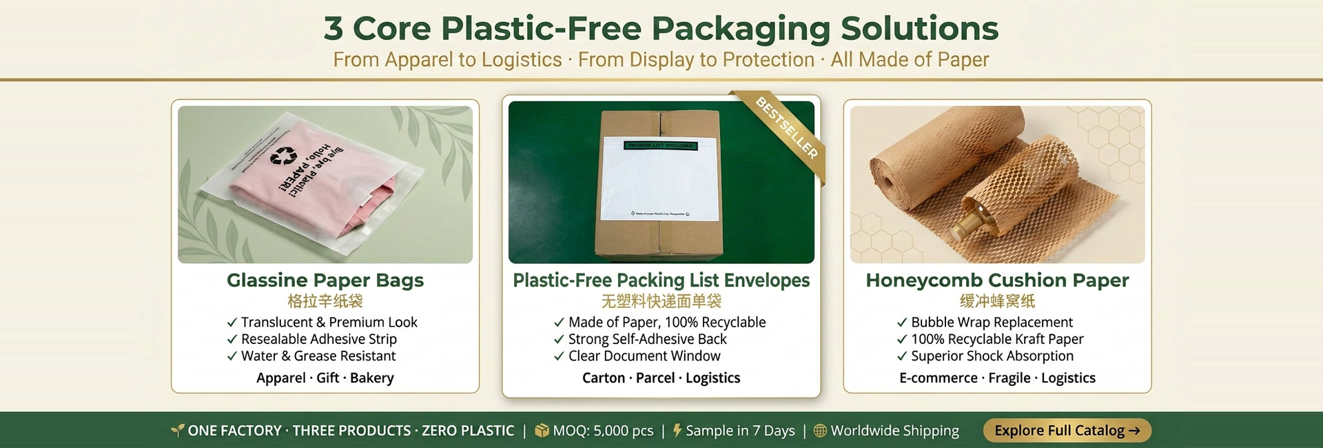 Qualité Plastic-Free Paper Bag usine
