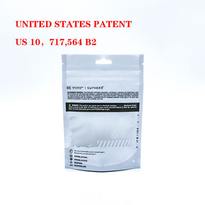 Sacs sécurisés pour enfants avec résistance aux odeurs et fermeture à glissière en plastique autonome