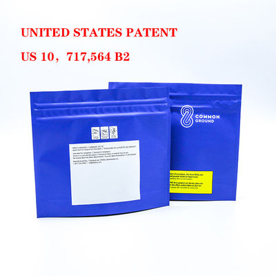 Sac d'emballage pour tabac et animaux de compagnie sac fermeture à glissière composite aluminé résistant à l'humidité