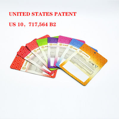 Sacs Mylar à l'odeur et à l'épreuve des enfants avec fermeture à glissière en plastique pour les emballages de tabac