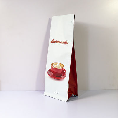 Une valve d'échappement à sens unique Sacs de stockage de grains de café garde fraîche Parfumée 1 kg 5 lbs