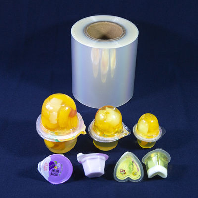 Logo personnalisé Film de couverture pealable facile pour produits laitiers