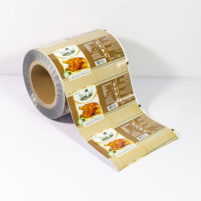 Rodeau d'odeur personnalisé film d'emballage automatique à haute barrière film en papier d'aluminium Mylar