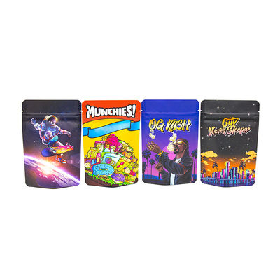 Sacs Mylar personnalisés, résistants aux enfants, de qualité alimentaire, médicaments