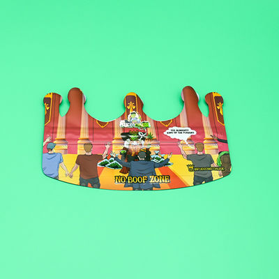 Emballage résistant aux enfants 5 Mil 2 Mil 4 Mil Mylar Sacs à bande dessinée Emballage en poche résistant aux enfants