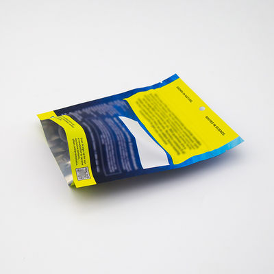 Sac d'emballage à fermeture à glissière Vmopp+Pet+Pe à trois côtés