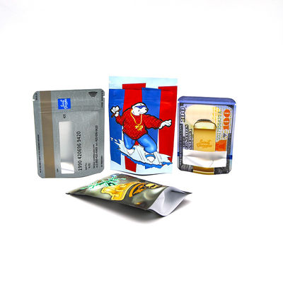 Sacs d'emballage alimentaire personnalisés Noix Snacks Fruits secs Céréales Sacs d'emballage alimentaire pour animaux de compagnie