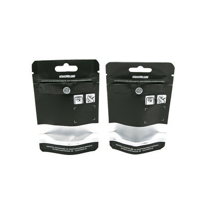 Plastique étanche Hermétique Stand Up Pouch Fermeture à glissière tabac Cigarette sac d'emballage de thé