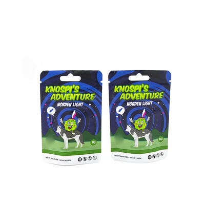 Conception personnalisée Emballage laminé Mylar Vapper tabac sac fermeture à glissière en plastique