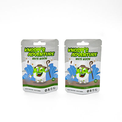 Fermeture à glissière Noix Snack Foil d'aluminium Pack de tabac Sac à l' odeur de l' emballage Mylar sac pour la nourriture