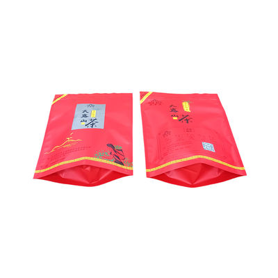 Sacs à fermeture à glissière en aluminium recyclés, scellés par la chaleur, pour la protection du stockage des aliments