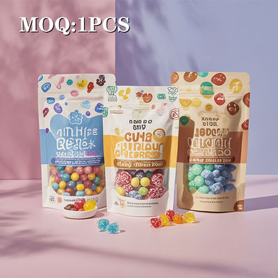 Sac d'emballage alimentaire sûr et hermétique pour plantes ornementales Matériaux alimentaires Option de fenêtre transparente