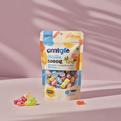 Eco-friendly Recyclable 3 côtés Seal Poche sac fermeture à glissière en plastique recyclage sacs mylar