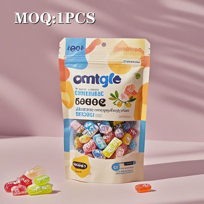 emballage alimentaire biodégradable recyclable personnalisé sac anti-odeur fermé à la fermeture étroite sac à sacs mylar debout