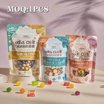 Sacs en plastique recyclables pour ouvrir et recouvrir facilement les emballages alimentaires