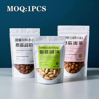 Emballage résistant à l'odorat Emballage imprimé Zip Custom Ziplock Logo Plastique Stand Up Pouch Emballage comestible Mylar Sacs recouvertables