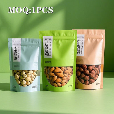 Chine Fabricant Sacs d'emballage en plastique imprimé de luxe en couleur Custom Die Cut Design Sacs alimentaires avec votre propre logo