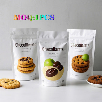 3.5 grammes Stand Up Comestibles à l' épreuve des enfants Bonbons Impression personnalisée Barre à chocolat gommée Emballage Mylar Bag