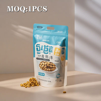 Sacs d'emballage anti-odeur et anti-humidité personnalisés avec des côtés en forme de U et des coins arrondis