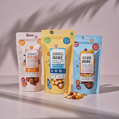 Sacs d'emballage de qualité alimentaire personnalisés de 1g 3,5g 7g 14g 28g avec fermeture à glissière et fenêtre partiellement transparente