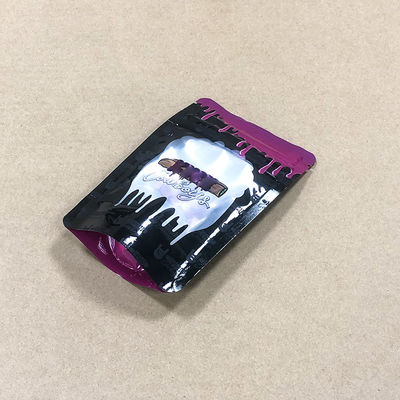 Poche de pouce de qualité alimentaire avec fermeture à glissière scellée en fraîcheur et parfums