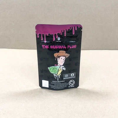 Matériau approuvé par la FDA, résistant à la manipulation, garde le contenu sec, frais, serrures dans les sacs de parfum avec encoche déchirante.