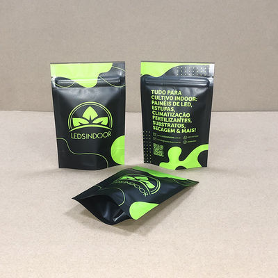 Sacs Mylar à verrouillage à haute résistance à l'odorat épaisseur de 6 mil