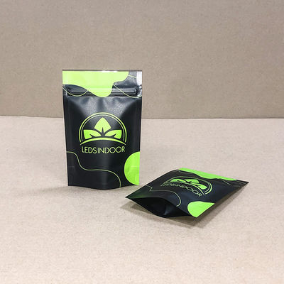 Emballage flexible avec fermeture à glissière résistante aux enfants pour la médecine à base de plantes Médicaments et compléments alimentaires