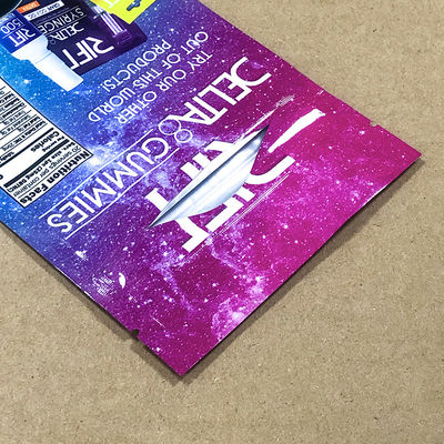 Emballage à haute barrière Sacs de verrouillage pour enfants avec des options comprenant un usage unique résistant à l'odeur et recouvreable