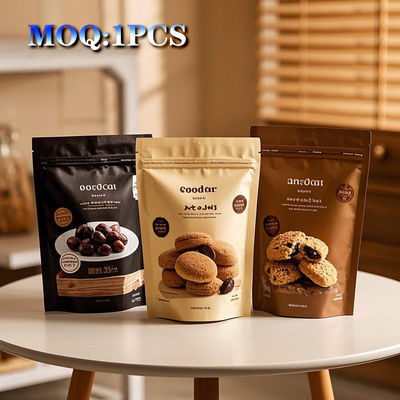 High-barrier Mylar Bags, Aluminum Foil Laminated, Oxygen Absorber & Reusable Design For Long-term Food Storage