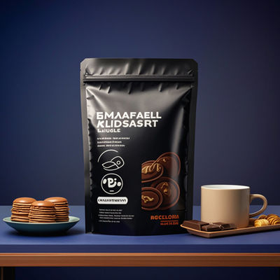 High Quality Food Packaging Bags For Snack And Cookie  Custom Printed With View Window