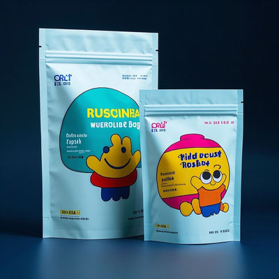 Child-Resistant Barrier Bags | 8-12 Mil Thick Plastic Composite | Airtight Zipper & Tamper-Evident Seal | FDA/SGS Certified for Pharmaceutical/Food Storage