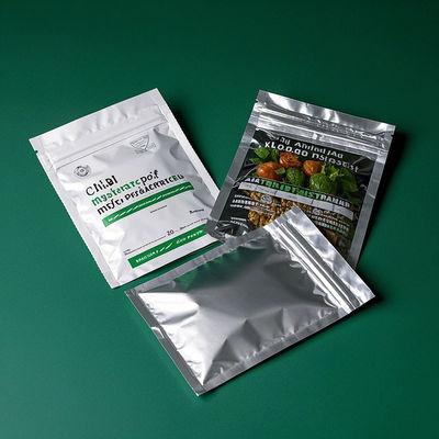 Sacs Mylar résistants aux enfants Emballage à l' épreuve des enfants certifié FCC étanche à l' humidité à l' épreuve des aliments Fermeture à glissière personnalisée / Taille / Impression