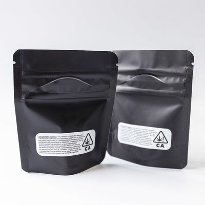 Sacs à fermeture à glissière résistant aux enfants Conforme à la FDA Matériau PE de qualité alimentaire Tailles personnalisées Impression