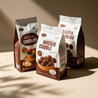 Sacs de café mat personnalisés marque de luxe avec revêtement antistatique