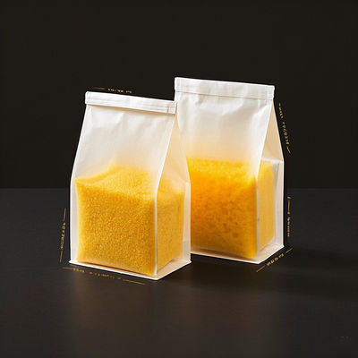 Emballage intelligent en feuille de papier avec vanne de dégazage / code QR traçable