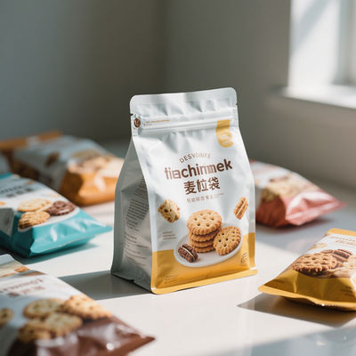 Sac Mylar à fermeture à glissière recyclable barrière antistatique et alimentaire