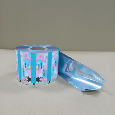 Ruloir d'emballage en papier d'aluminium Matériau composite pour animaux de compagnie/Al/PE pour emballage alimentaire/médical/cosmétique Tailles personnalisées